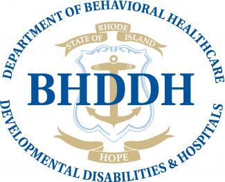 Blue and gold logo of the Department of Behavioral Healthcare Developmental Disabilities and Hospitals